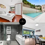 Le Virgil -piscine - Parking Prive - Calme Wifi * מנטון
